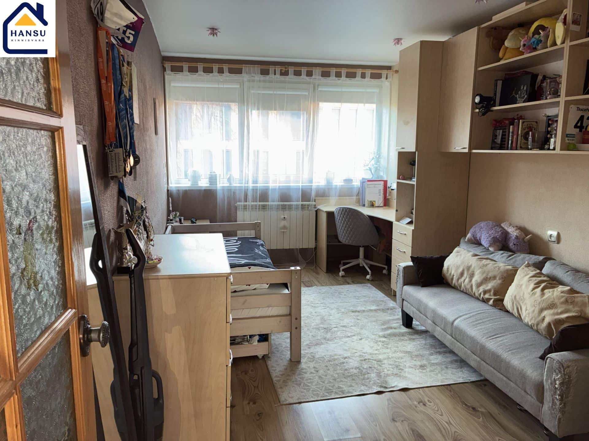 AVAR JA VALGUSKÜLLANE KORTER KÕRGEL ESIMESEL KORRUSEL! photo 4