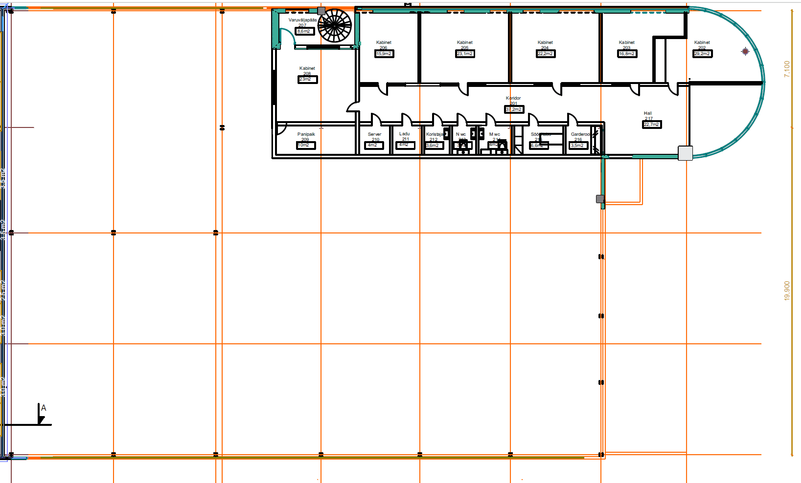Lao-, tootmis- ja kontoripind 1306 m² Tõrvandis photo 27